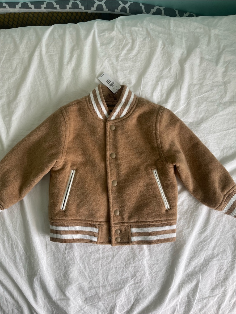 Bomber jacket- New- Baby Gap 2T